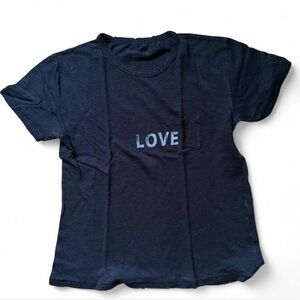 Zadig & Voltaire Black Love Printed Tee